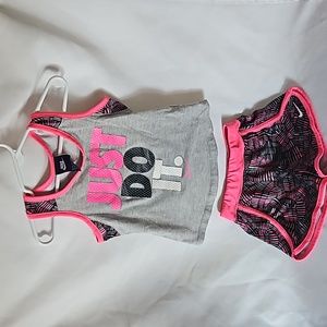 Nike Girls Athletic Tank Set